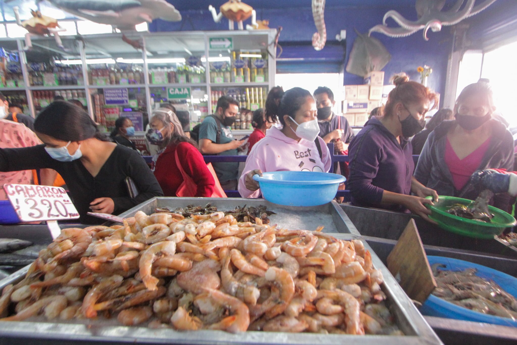 Precios de productos del mar registra un incremento de 20% en Puebla
