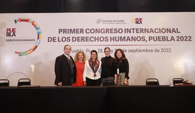 Puebla, centro de trabajo en fortalecimiento,  defensa y garantía de Derechos Humanos: Hill Mayoral