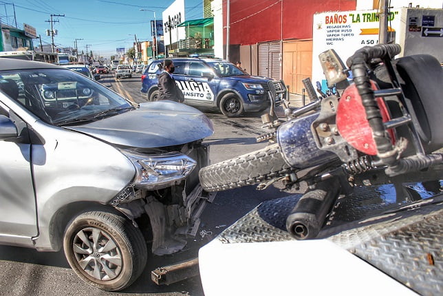 Accidentes con motociclistas se duplicaron este 2022