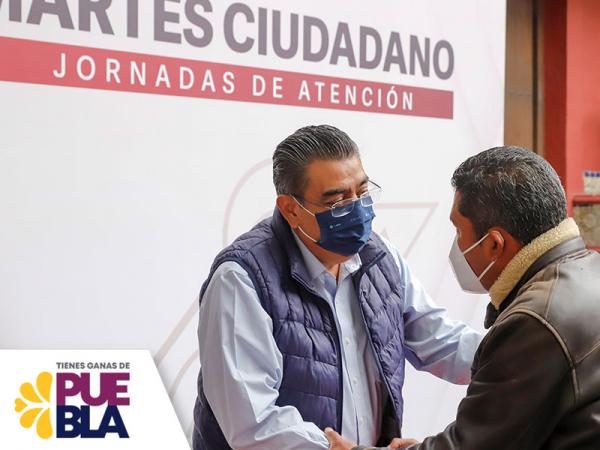 Con “Martes Ciudadano”, Sergio Salomón Céspedes ratifica un gobierno de puertas abiertas