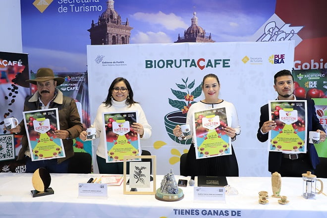 Presenta Turismo Bio Ruta del Café, circuito Sierra Norte