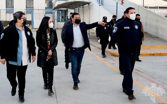 Supervisa SSP obras en el Centro Penitenciario Puebla