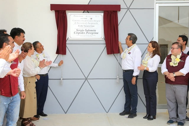 Inaugura Sergio Salomón CIS en Zacapoaxtla, con inversión de 24 mdp