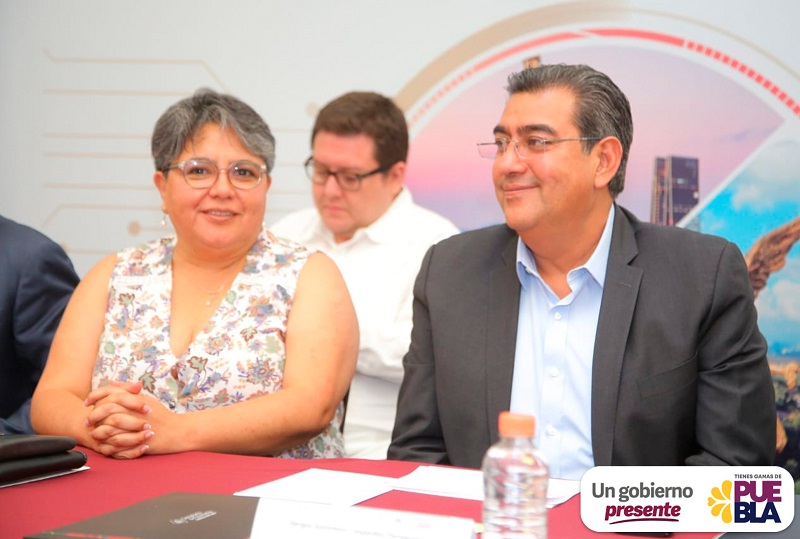 Gobernabilidad y posición geográfica garantizan atracción de empresas internacionales a Puebla: Sergio Salomón