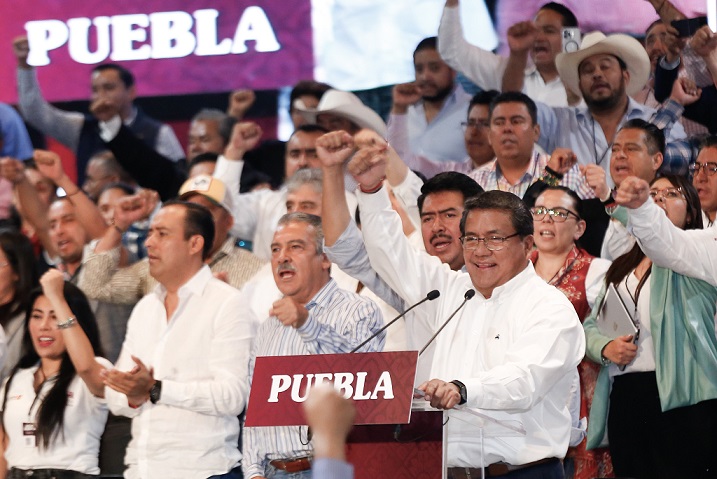 Renuncia Julio Huerta a la Segob; sí va por la gubernatura de Puebla