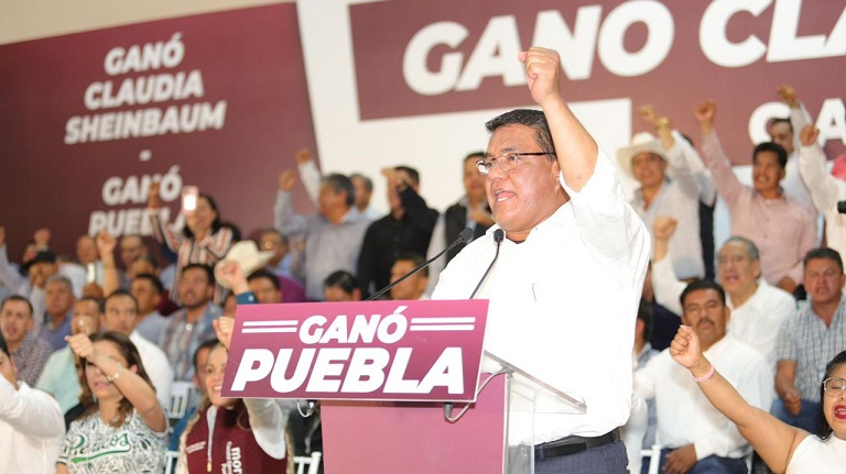 Anuncia Julio Huerta que sí se registrará como candidato a la gubernatura de Puebla 