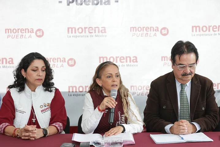 Unidad y sin fracturas, peticiones del CEN de Morena a aspirantes a gubernatura de Puebla: Olga Romero