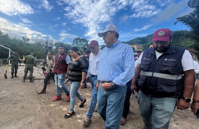 Destinará Gobierno de Puebla 10 mdp para reconstrucción de Venustiano Carranza por Otis