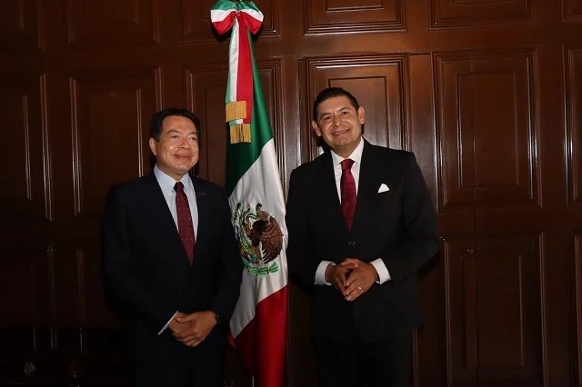 Armenta reconoce la labor de Mario Delgado y Citlalli Hernández al frente de Morena 