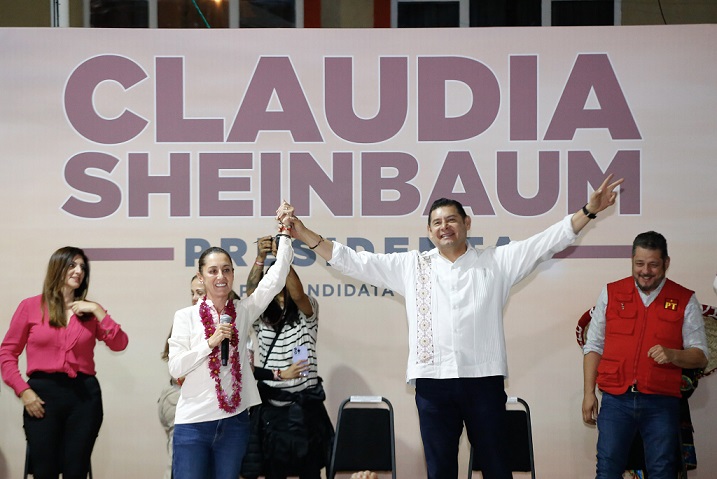 Claudia Sheinbaum acompañará a Armenta en arranque de campaña este domingo en Puebla: Delgado