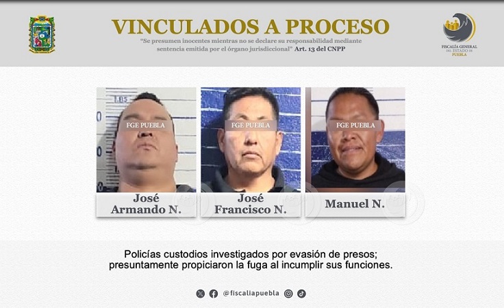 A Fiscalía no le temblará la mano para sancionar a custodios por fuga de “El Lalo” en Tehuacán, Céspedes