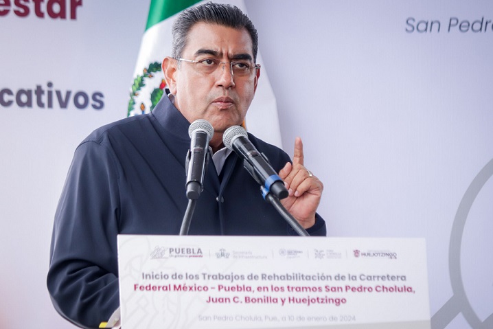 En Puebla no hay persecución política contra nadie, responde Sergio Salomón a Jesús Saldivar