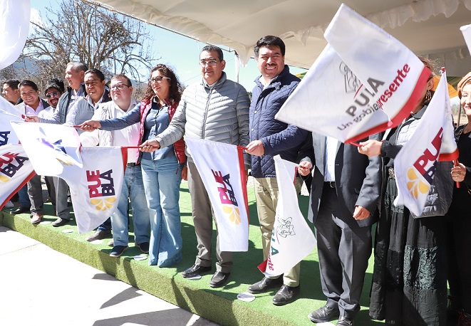 Con rehabilitación de auditorio, Gobierno de Puebla genera comunidad en Mazapiltepec 