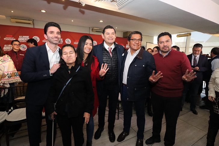 Confirma Alejandro Armenta que Rodrigo Abdala será su coordinador de campaña 