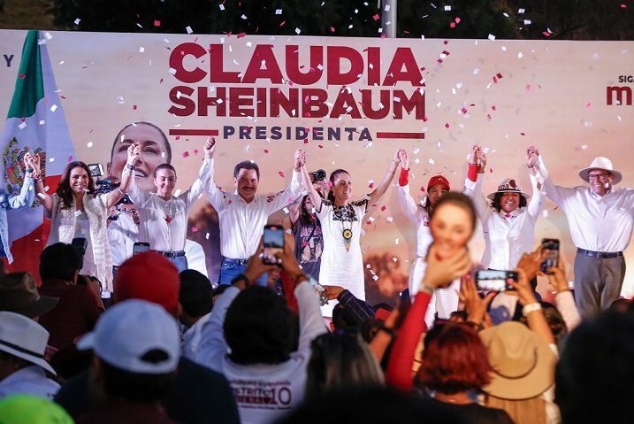 Puebla ya decidió, quiere que Alejandro Armenta sea su próximo gobernador: Claudia Sheinbaum