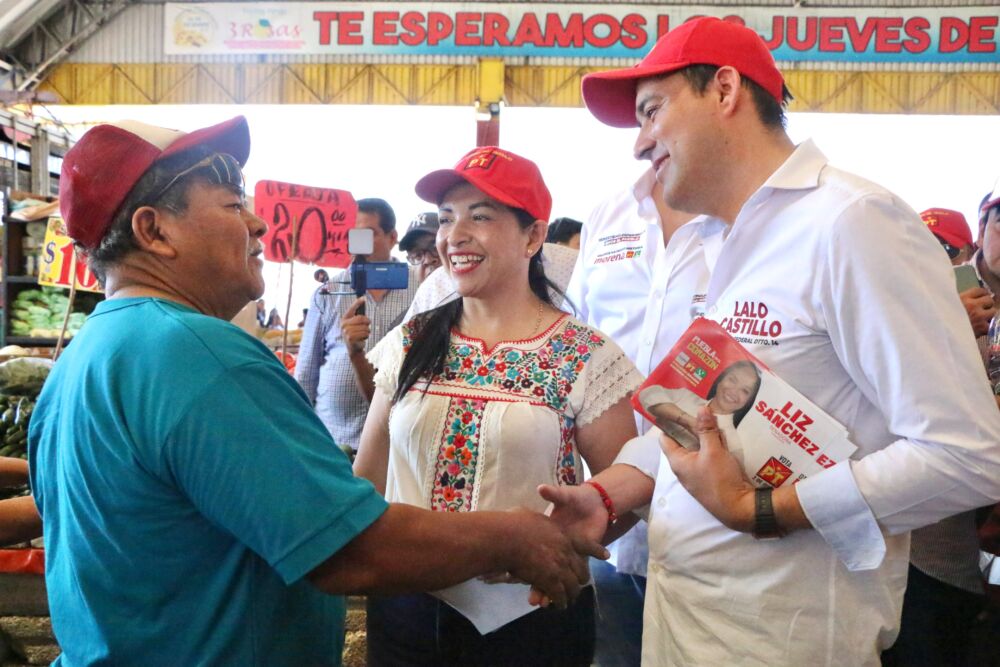 En 18 días de campaña, Liz Sánchez ha logrado el acercamiento y el apoyo de los habitantes de 5 cabeceras distritales