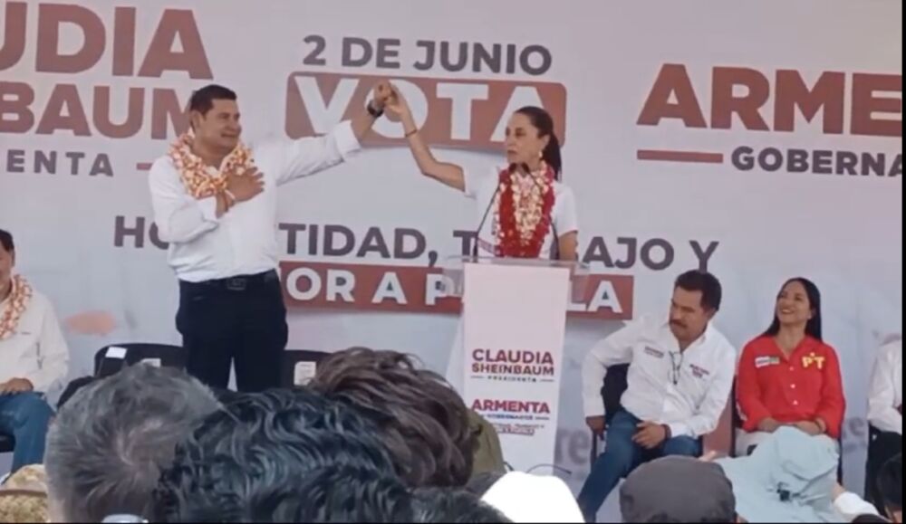 Alejandro Armenta será el próximo gobernador de Puebla, asegura Claudia Sheinbaum en arranque de campaña en Izúcar 
