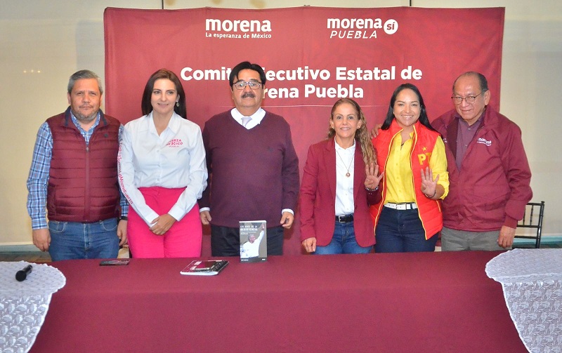 Revela alianza Morena-PT y PVEM lista oficial de 26 candidatos a diputados locales