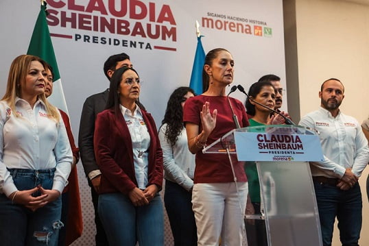 “México se escribe con M de Morena y con M de mujer”: Claudia Sheinbaum