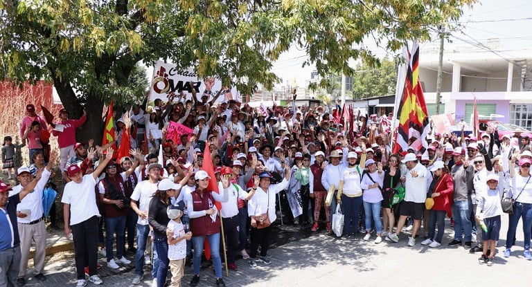 De la mano de la gente vamos a conquistar la victoria en Cuautlancingo: Omar Muñoz