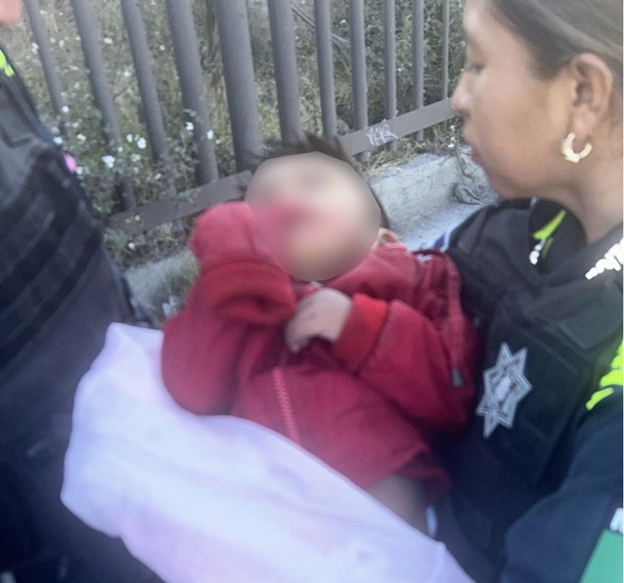 Un bebé es abandonado al interior de una maleta en la colonia La Loma