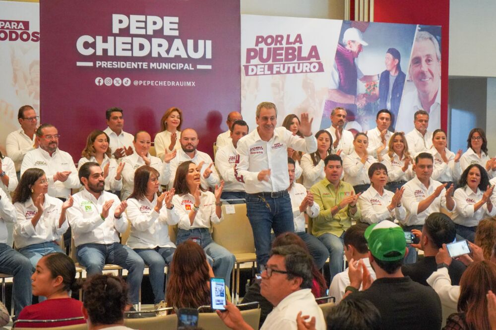 Pepe Chedraui da a conocer su planilla de regidores y regidoras