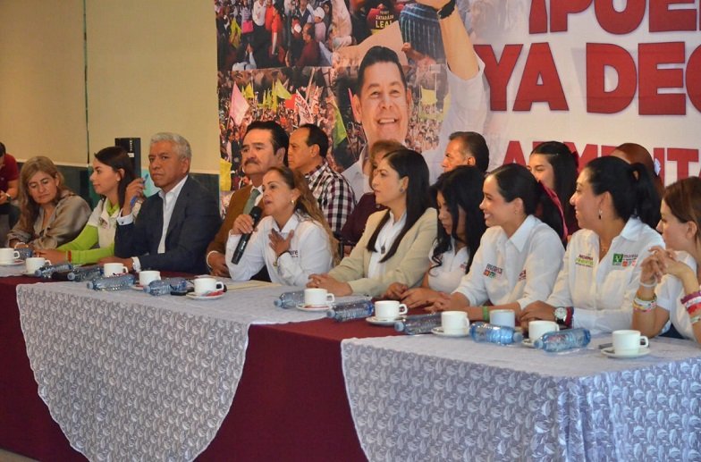 Morena y sus candidatos va a arrasar en el estado el 2 de junio