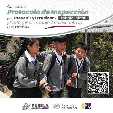 Puebla se suma a la prevención y erradicación  del trabajo infantil: SEP