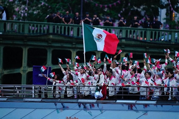México aparece en Inauguración de los Juegos Olímpicos en París