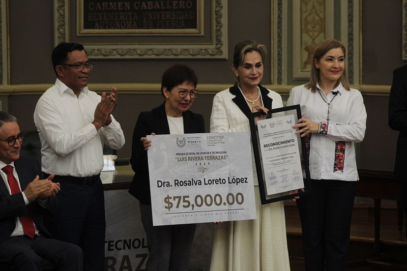 Entrega Congreso Presea Estatal de Ciencia y Tecnología “Luis Rivera Terrazas” 2024