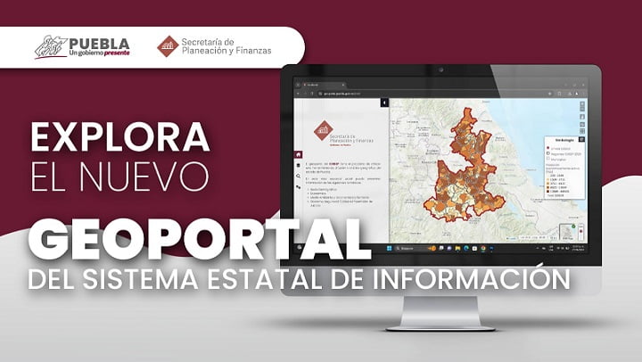 Anuncia Gobierno de Puebla lanzamiento de “Geoportal SEI”