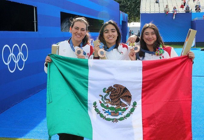 ¡México suma su primer medalla en París! Bronce en Tiro con Arco