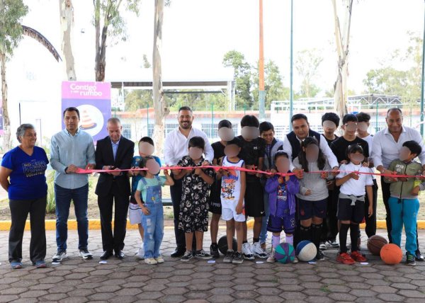 Ayuntamiento de Puebla entrega un nuevo parque en Romero Vargas