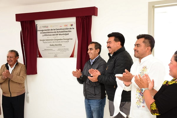 Inaugura gobierno estatal Unidad Básica de Rehabilitación en Atoyatempan