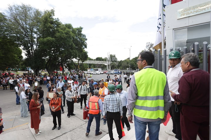 Confirma Sergio Salomón que por error CIRES activó Alerta Sísmica