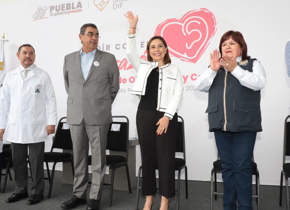 Encabezan Sergio Salomón y Gaby Bonilla programa de “Cirugías de Oído Medio y Coclear”, pionero en el país