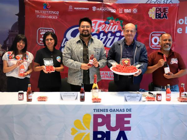 Invita gobierno estatal y autoridad de Huejotzingo a la Feria de las Berries