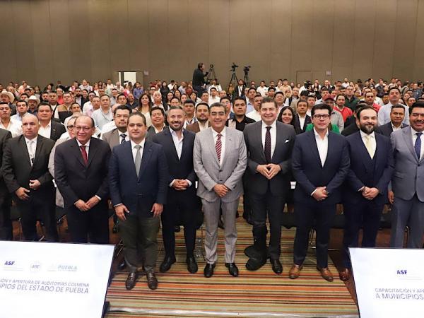 Capacitación y Apertura de Auditorías Colmena a municipios del Estado de Puebla