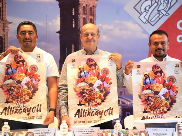 Invitan Turismo y Atlixco al Festival Huey Atlixcáyotl