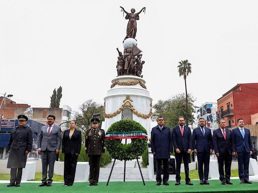 Ceremonia Conmemorativa por el 203 Aniversario de la Consumación de la Independencia de México.