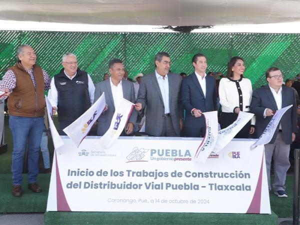 Cumple gobierno de Sergio Salomón con mejorar movilidad en zona metropolitana