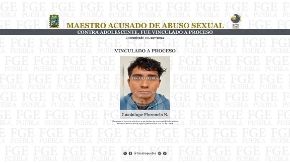 Maestro acusado de abuso sexual contra adolescente, fue vinculado a proceso