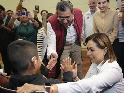 Entrega gobierno estatal aparatos ortopédicos y ayudas funcionales