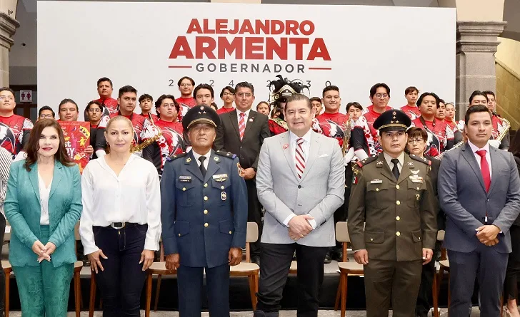 Suma Alejandro Armenta 2 altos mandos militares en gabinete, Protección Civil y enlace con XXV Zona Militar