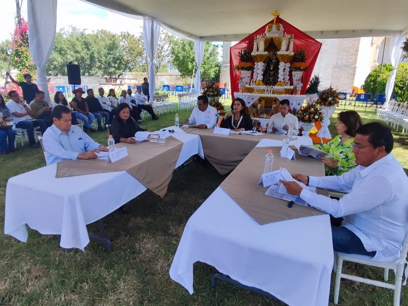 En Huaquechula, Comisión de Cultura del Congreso presenta plan de trabajo