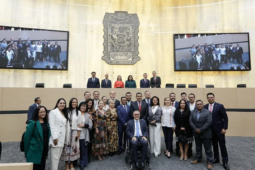 Inaugura Sergio Salomón nuevo Congreso del Estado; con inversión de 850 mdp