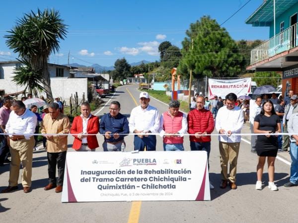 Sin distingo partidista o de región, gobierno de Sergio Salomón ejecuta obra en todo el estado