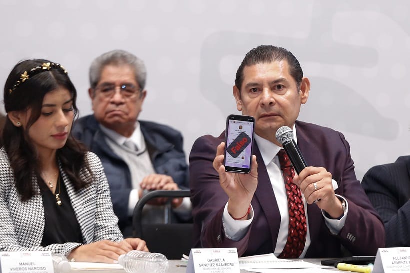 Respalda Armenta a Sheinbaum en protección de derechos humanos, tras aprobación de Ley de Ciberseguridad