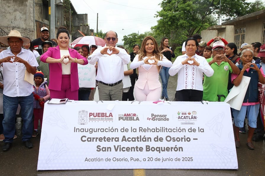 Desde Acatlán, Gobierno de Puebla impulsa el desarrollo del campo poblano