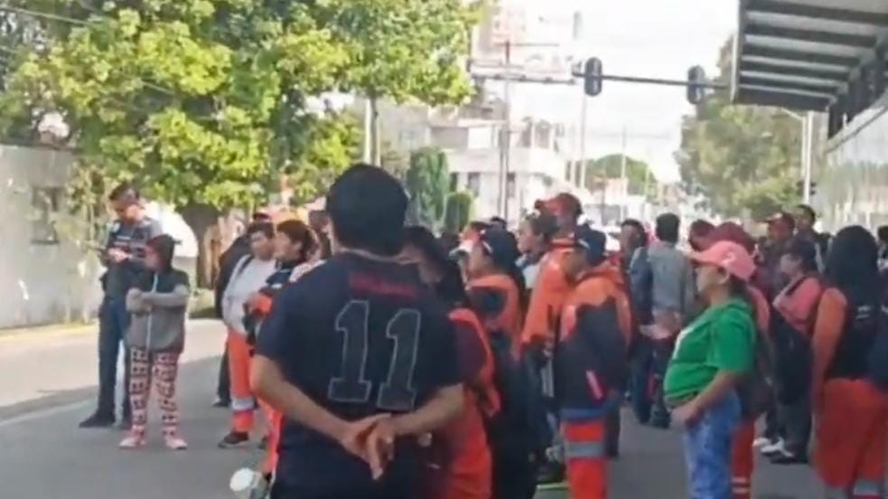 Tras manifestación Ayuntamiento de Puebla atiende inquietudes del Organismo Operador de Servicios de Limpia
